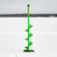 ION Turbo Auger Bit, 8in, Steel, Green/Black, 8-Inch, 41425