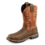 Irish Setter Mens Marshall 11in Leather Waterproof Steel Toe Work Boots, Brown/Rust, 9D, 83910D 090
