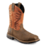 Irish Setter Mens Marshall 11in Leather Waterproof Steel Toe Work Boots, Brown/Rust, 9D, 83910D 090