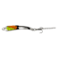 Iron Decoy Steely 2 Lure 2, Silver/Orange Green, 1/10 oz, Steely 2 FIRETIGER