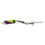 Iron Decoy Steely 4 Lure 3.5, Silver/Purple Chartreuse, 1/2 oz, Steely 4 SPCH