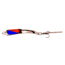 Iron Decoy Steely 5 Lure 4.25, Copper/Orange Blue, 1 oz, Steely 5 BROOK