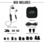 ISOtunes Sport Advance BT 2.0 Protective Ear Plugs, 26 dB, 1 Pair, OD Green, Universal, IT-36B