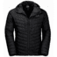 Jack Wolfskin Aero Trail Quilted Coat Men, Black
