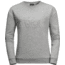 Jack Wolfskin Logo Sweatshirt - Womens, Light Grey, Large, 1707191-6111004