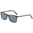Jaguar 37120 Sunglasses - Mens, Brushed Black/Brown Horn, 57/16/145, JG371208840