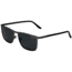 Jaguar 37361 Sunglasses, Grey-Black, Polarized Lenses, 56-17-145, 37361-6500