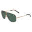 Jaguar 37502 Sunglasses, Gold Brown Frame, Polarized Lens, 63-9-140, JG37502636000