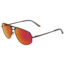 Jaguar 37503 Sunglasses, Grey-Red Frame, Mirror Lens, 60-12-145, JG37503604200