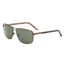 Jaguar 37619 Sunglasses, Grey-Rust, Polarized Lenses, 57-17-145, 37619-6100