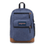 Jansport Cool Student Backpack, Blue Heathered Twill, 34 L JS0A2SDD4M8