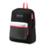 Jansport Exposed 25L Backpack, Black/Fluorescent Red, JS0A3C4X4B7