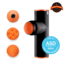 Jawku Mini Muscle Blaster, Black/Orange, MB-Mini