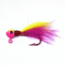 JB Lures Rabbit Hair Jig 1/32 oz, Pink Chartreuse/Pink Chartreuse, RH3212C