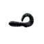 Jerry's Lures Assault Grub, 20, 1in, Midnight, Gold Mf, Black w/Gold Flake, 71069