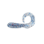 Jerry's Lures Assault Grub, 20, 2in, Firecracker, Lt. Smoke w/Red, Silver Blue Flake, 72110
