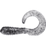 Jerry's Lures Assault Grub, 20, 2in, Smoke Mf, Smoke w/Silver Flake, 72024