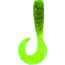 Jerry's Lures Assault Grub, 10, 4in, Motor Oil Mf, Motor Oil Mf, 74046