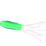 Jerry's Lures Mini Skirt Soft Bait, 20, 1 1/2in, Green/Pearl, 81085