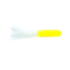Jerry's Lures Mini Skirt Soft Bait, 20, 1 1/2in, Yellow/Pearl, 81027