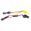 Jet Logic Safety Whistle &amp; Lanyard, Purple / Yellow, W-1