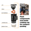 Jetboil Flash Cooking System, 1L, Carbon, FLCB3