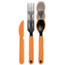 Jetboil Trailware Camping Utensils, Set, Orange/Black, TRLWR