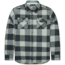 USED Jetty Breaker Flannel - Men's, Large, Grey, F21BREA-MFGRY-L, EDEMO1