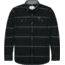 Jetty Horizon Flannel - Mens, Black, XL, F21HORI-MFBLK-XL
