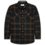 Jetty Mens Breaker Flannel Shirt, Brown, 2XL, F24BREA-M11002BRN-XXL