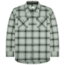 Jetty Mens Breaker Flannel Shirt, Grey, Small, F24BREA-M11002GRY-S