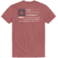Jetty Old Glory Pocket Tee - Mens, Salmon, Medium, S22OLDG-MTSAL-M