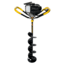 Jiffy Model 30 Gas w/XT Drill Assembly, Left Hand, 6in, Yellow/Black, Large, 30-06-ALL-XT