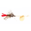Joes Flies Short Striker Classic In-Line Spinner Fly, Sz 8, Spitfire, 102-8