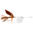 Joes Flies Short Striker Premium In-Line Spinner Fly, Sz 8, 1/8 oz March Brown, 131-818