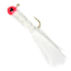 Johnson Beetle Bou Hard Bait, Marabou Jig, 1/16 oz, 2in / 5cm, Hook Size 1, 10 Hooks, Pink/White/White, 1200229