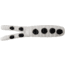 Johnson Nickel Blade Hard Bait, 1/4 oz, 2in / 5cm, Hook Size 4, Nickel Blade, White/Black Spots, 1119472