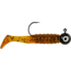 Johnson Swimming Paddletail Soft Bait, 1/4 oz, 2 1/8in / 5cm, Hook Size 2/0, 5 Hooks, Pumpkinseed, 1430531