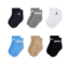 Jordan Jordan Everyday Essentials Baby /Toddler Ankle Socks 6 Pairs in Blue NJ0734-695, Blue, 6-12M, male, 1015733641-00196923868244