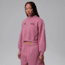 Jordan Womens Jordan Brooklyn Fleece Cropped Crew-Neck Sweatshirt in Pink IM6975-667, Pink, S, female, 1015945374-00198961936886