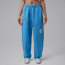 Jordan Womens Jordan Brooklyn Fleece Pants in Blue IM6990-485, Blue, S, female, 1015948106-00198962256068