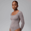 Jordan Womens Jordan Brooklyn Long-Sleeve Bodysuit in Purple IM7228-524, Purple, XS, female, 1015983107-00198966371385