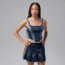 Jordan Womens Jordan Flight x Howard University Corset in Blue JA5679-419, Blue, female, 1016011563-00199777621263