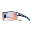 Julbo Aero Pro Team Zebra Light Red  Sunglasses, Dark Blue/Blue/Yellow J4833432