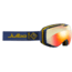 JULBO Aerospace Ski Goggles,Blue/Yellow,Zebra Light Lenses w/Multilayer Fire Flash, Large 74031125