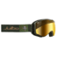 JULBO Aerospace Ski Goggles,Green,Zebra Lenses w/Gold Flash, Large 74031165