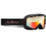 JULBO Bang Next Ski Goggles,Black/Red,Zebra Light Lenses w/Multilayer Fire Flash, Standard 74331245