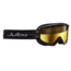 JULBO Bang Next Ski Goggles,Black,Zebra Lenses w/Gold Flash, Standard 74331145