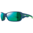Julbo Dirt 2.0 Sunglasses, Matte Dark Blue/Green Frame w/Spectron 3CF Lenses 4741112