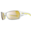 Julbo Dirt 2.0 Sunglasses, Shiny White/ Yellow Frame w/Zebra Lt Hard Lenses 4743111